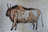 07-Cave painting_bull 1_antoon loomans_5123