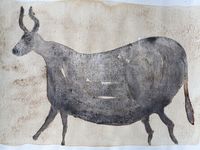 10-Cave painting black cow_antoon loomans_5131